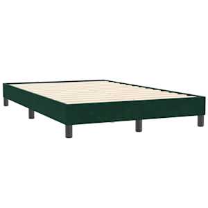 Rám postele bez matrace Tmavě zelená 100x210 cm samet - obrázek 7