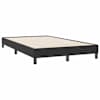vidaXL Voodiraam ilma Madratsita Must 120x220 cm samet