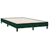 vidaXL Voodiraam ilma Madratsita Tumeroheline 120x220 cm samet