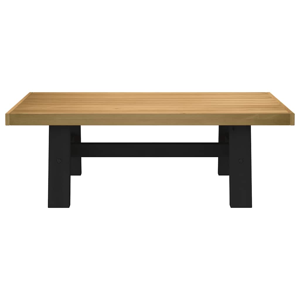 Thumbnail - vidaXL Couchtisch NOAIN A-förmige Beine 120x60x40 cm Massivholz Kiefer