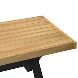 Konferenční stolek NOAIN na nohách ve tvaru X 120x60x40 cm - obrázek 6