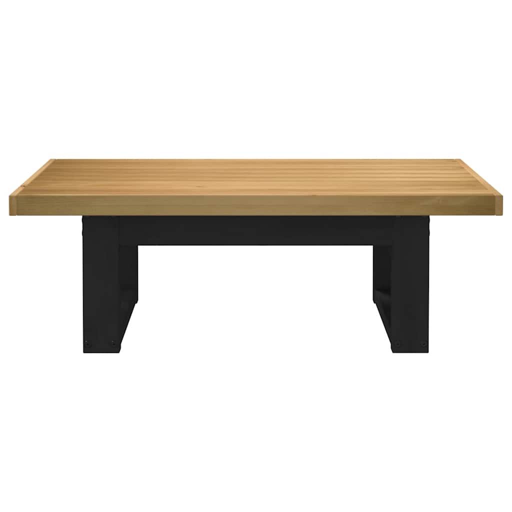 Thumbnail - vidaXL Couchtisch NOAIN U-förmige Beine 120x60x40 cm Massivholz Kiefer