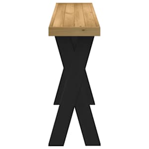 Konzolový stolek NOAIN na nohách ve tvaru X 120x30x75 cm - obrázek 4