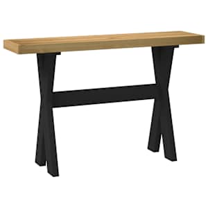 Konzolový stolek NOAIN na nohách ve tvaru X 120x30x75 cm - obrázek 5