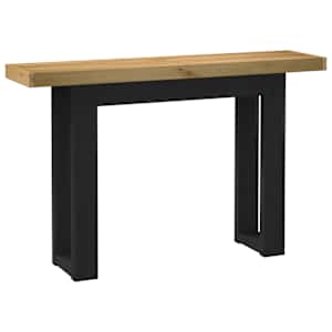 vidaXL konsoollaud, NOAIN, U-kujulised jalad, 120x30x75 cm, m&auml;nnipuit