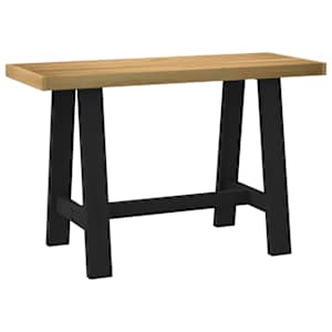 vidaXL kirjutuslaud NOAIN A-kujulised jalad 120x50x75 cm