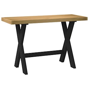 Psací stůl NOAIN na nohách ve tvaru X 120x50x75 cm borovice - obrázek 1