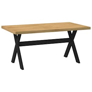 vidaXL s&ouml;&ouml;gilaud, NOAIN, X-kujulised jalad, 160x90x75 cm, m&auml;nnipuit
