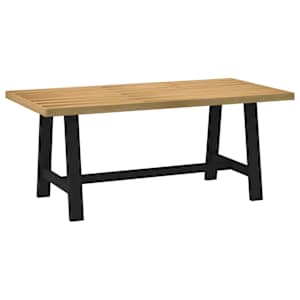 Jídelní stůl NOAIN na nohách ve tvaru A 180x90x75 cm borovice - obrázek 1