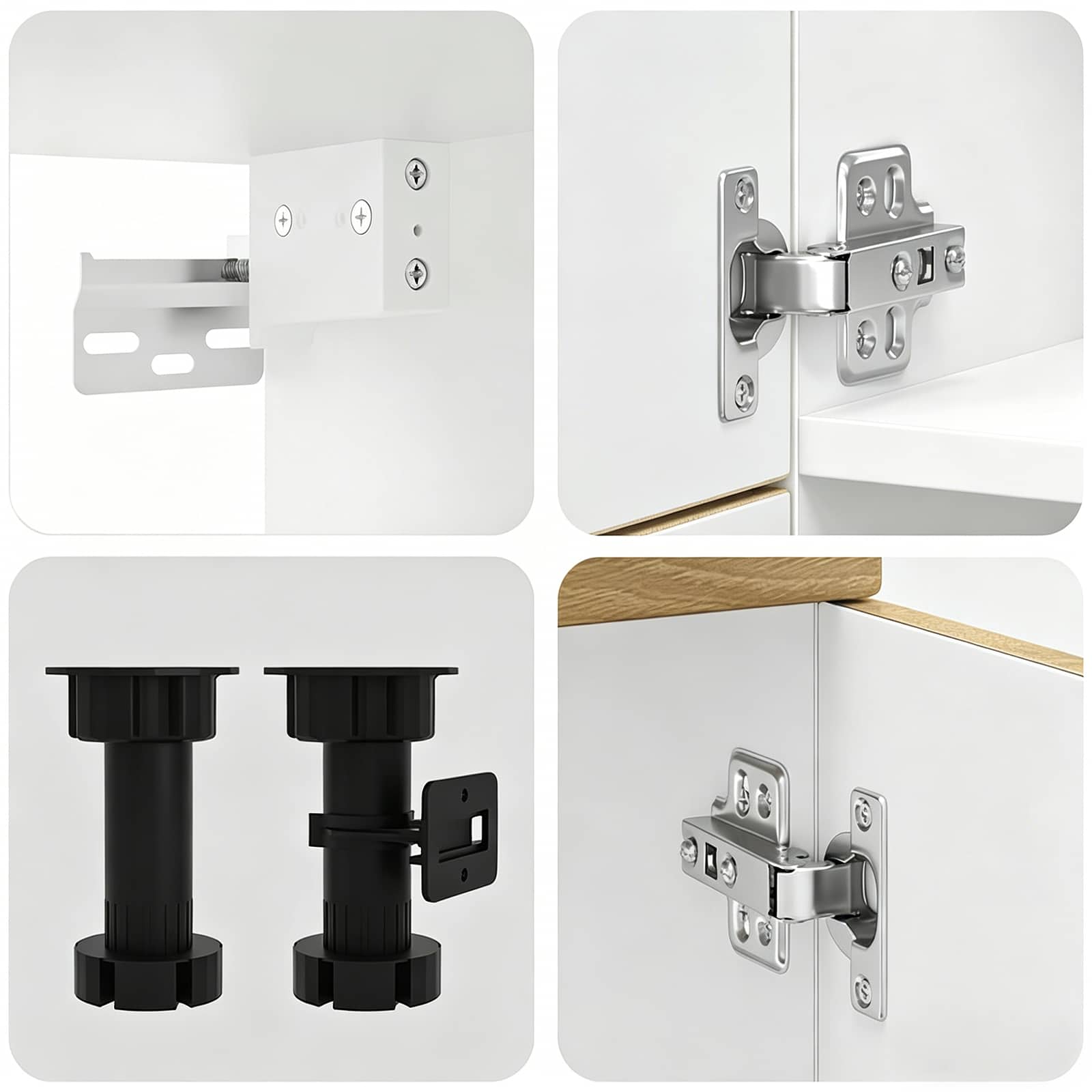 vidaXL 7-tlg. Küchenschrank-Set Kalmar Sonoma-Eiche Holzwerkstoff – Bild 10