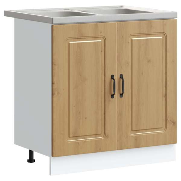 vidaXL K&ouml;&ouml;gikapp Kalmar K&auml;sit&ouml;&ouml;puu 80 x 46 x 81,5 cm Tehispuit