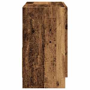 Skříňka pod umyvadlo old wood 63 x 30 x 54 cm kompozitní dřevo - obrázek 4