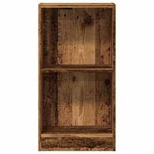 Knihovna old wood 40 x 24 x 76 cm kompozitní dřevo - obrázek 4