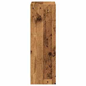 Knihovna old wood 40 x 24 x 76 cm kompozitní dřevo - obrázek 5