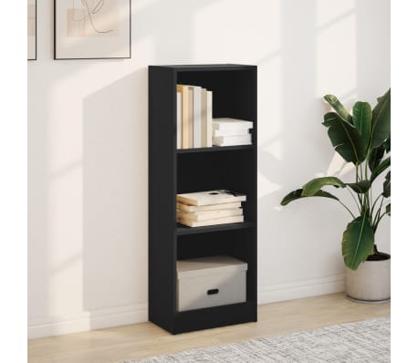 vidaXL Regal za knjige crni 40x24x109 cm od konstruiranog drva