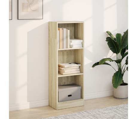 vidaXL Regal za knjige boja hrasta 40x24x109 cm od konstruiranog drva