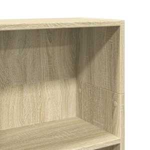 Knihovna dub sonoma 40 x 24 x 109 cm kompozitní dřevo - obrázek 7
