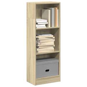 Knihovna dub sonoma 40 x 24 x 109 cm kompozitní dřevo - obrázek 1