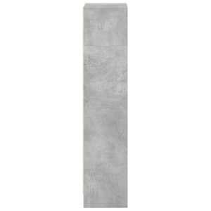 Knihovna betonově šedá 40 x 24 x 109 cm kompozitní dřevo - obrázek 6