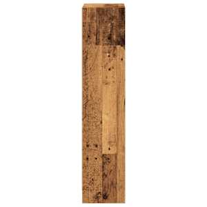 Knihovna old wood 40 x 24 x 109 cm kompozitní dřevo - obrázek 5