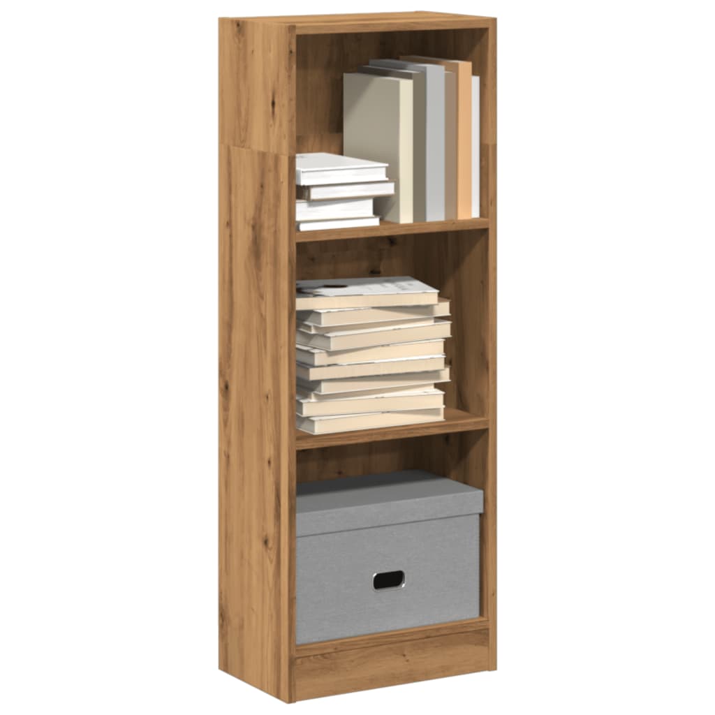 vidaXL Bücherregal Artisan-Eiche 40x24x109 cm Holzwerkstoff