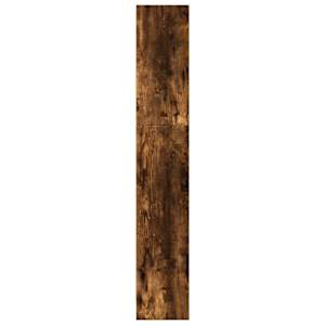 Knihovna kouřový dub 40 x 24 x 143 cm kompozitní dřevo - obrázek 6