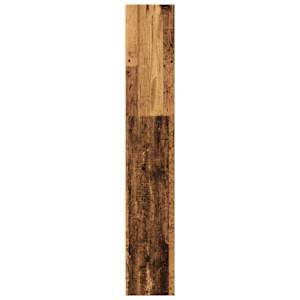 Knihovna old wood 40 x 24 x 143 cm kompozitní dřevo - obrázek 5