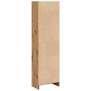 Knihovna dub artisan 40 x 24 x 143 cm kompozitní dřevo - obrázek 6