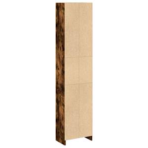 Knihovna kouřový dub 40 x 24 x 176 cm kompozitní dřevo - obrázek 5