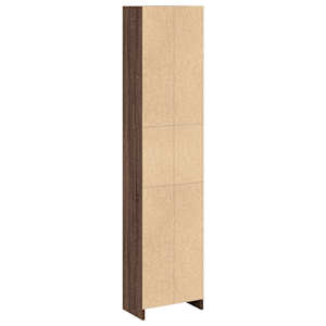 Knihovna hnědý dub 40 x 24 x 176 cm kompozitní dřevo - obrázek 6