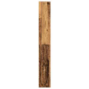 Knihovna old wood 40 x 24 x 176 cm kompozitní dřevo - obrázek 5