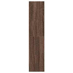 Knihovna hnědý dub 60 x 24 x 109 cm kompozitní dřevo - obrázek 6
