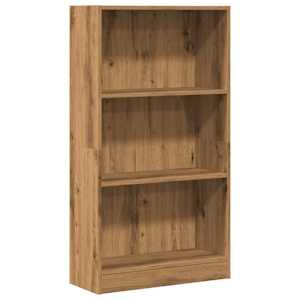 Knihovna dub artisan 60 x 24 x 109 cm kompozitní dřevo - obrázek 2
