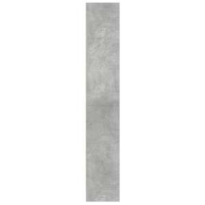 Knihovna betonově šedá 60 x 24 x 143 cm kompozitní dřevo - obrázek 5