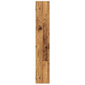 Knihovna old wood 60 x 24 x 143 cm kompozitní dřevo - obrázek 5