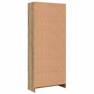 Knihovna dub artisan 60 x 24 x 143 cm kompozitní dřevo - obrázek 5