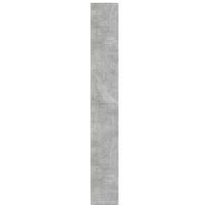 Knihovna betonově šedá 60 x 24 x 176 cm kompozitní dřevo - obrázek 6