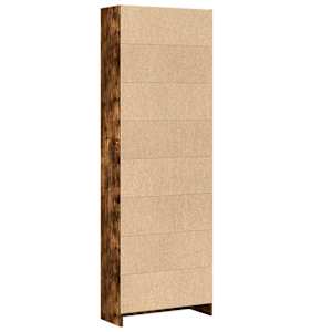 Knihovna kouřový dub 60 x 24 x 176 cm kompozitní dřevo - obrázek 5