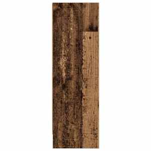Knihovna old wood 80 x 24 x 76 cm kompozitní dřevo - obrázek 6