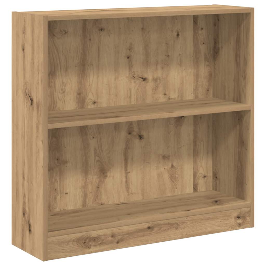 vidaXL Knihovna dub artisan 80 x 24 x 76 cm kompozitní dřevo