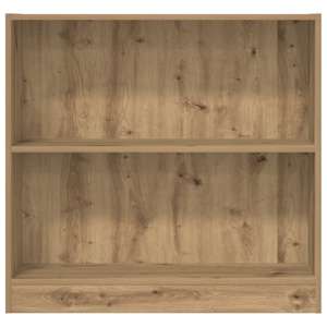 Knihovna dub artisan 80 x 24 x 76 cm kompozitní dřevo - obrázek 5