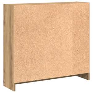 Knihovna dub artisan 80 x 24 x 76 cm kompozitní dřevo - obrázek 7