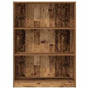 Knihovna old wood 80 x 24 x 109 cm kompozitní dřevo - obrázek 4