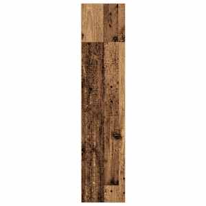 Knihovna old wood 80 x 24 x 109 cm kompozitní dřevo - obrázek 6