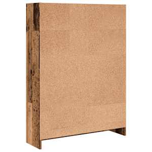 Knihovna old wood 80 x 24 x 109 cm kompozitní dřevo - obrázek 5