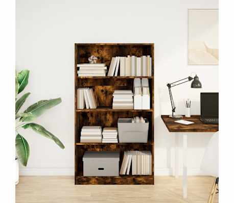 vidaXL B&uuml;cherregal R&auml;uchereiche 80x24x143 cm Holzwerkstoff