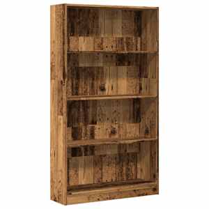Knihovna old wood 80x24x143 cm kompozitní dřevo - obrázek 2