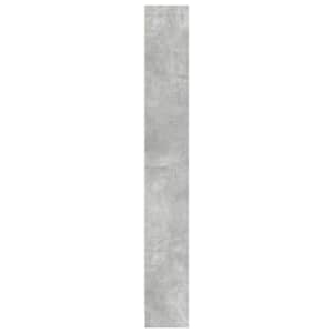 Knihovna betonově šedá 80x24x176 cm kompozitní dřevo - obrázek 6