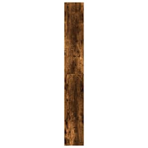 Knihovna kouřový dub 80x24x176 cm kompozitní dřevo - obrázek 6