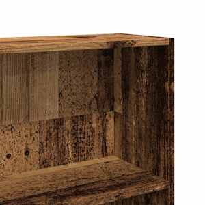 Knihovna old wood 80x24x176 cm kompozitní dřevo - obrázek 7
